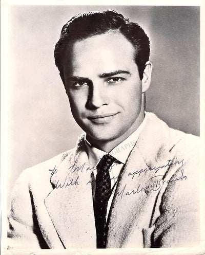 Brando, Marlon - Signed Photograph