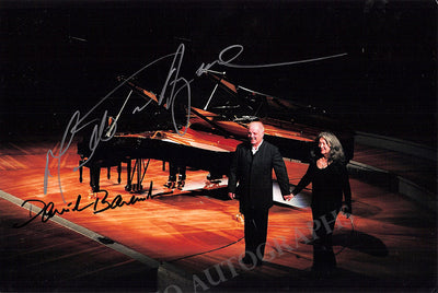 Argerich, Martha - Barenboim, Daniel - Signed Photograph