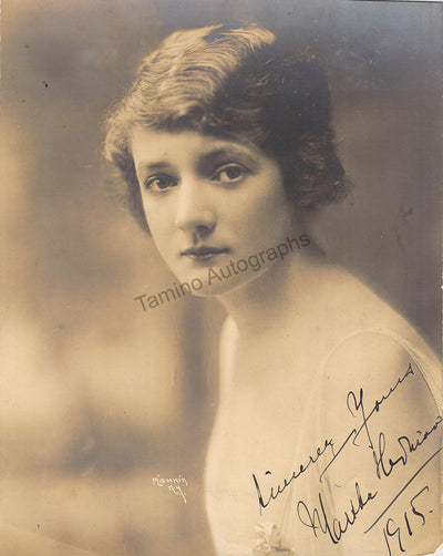 Heldman, Martha - Signed Photograph 1915