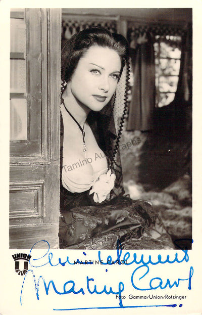 Carol, Martine - Signed Photograph