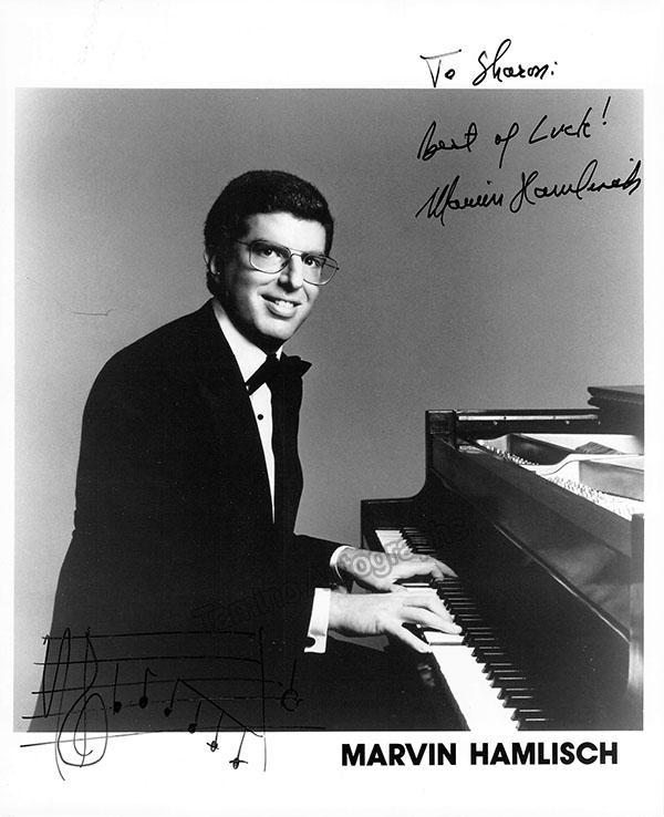 Marvin Hamlisch Autograph Signed Photograph – Tamino