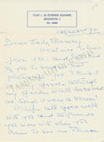 Merrall, Mary - Autograph Letter Signed 1970