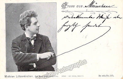 Lützenkirchen, Mathieu - Signed Photograph