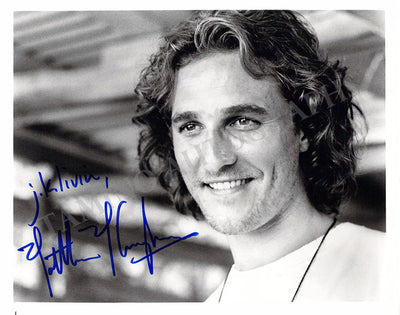 McConaughey, Matthew - Signed Photograph