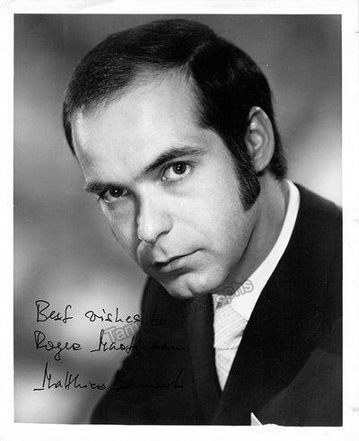 Bamert, Matthias - Signed Photograph