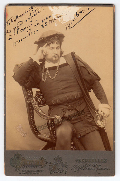 Declery, Maurice - Signed Cabinet Photograph in Role