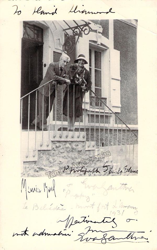 Gauthier, Eva - Signed Photo 1931