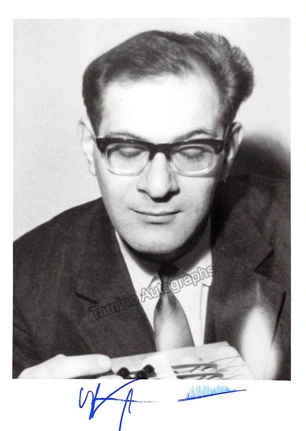 Kagel, Mauricio - Signed Photo