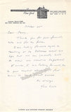 Wald, Max - Autograph Music Quote Signed 1951 + 2 Autograph Letters Signed