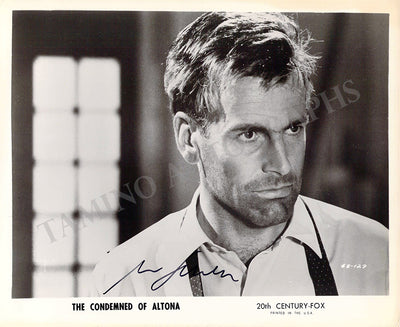 Schell, Maximilian - Signed Photograph in "The Condemned of Altona"
