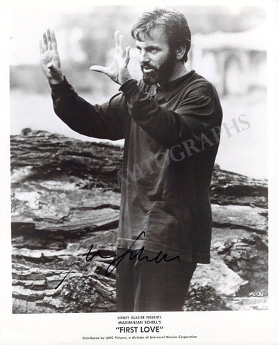 Schell, Maximilian - Signed Photograph in "First Love"