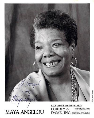 Angelou, Maya - Signed Photograph