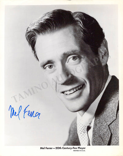 Ferrer, Mel - Signed Photograph