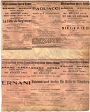 Opera Unsigned Program Clips - Set of 48 Pages