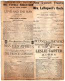 Opera Unsigned Program Clips - Set of 48 Pages