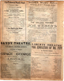 Opera Unsigned Program Clips - Set of 48 Pages