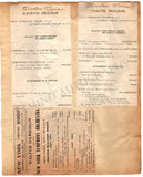 Opera Unsigned Program Clips - Set of 48 Pages