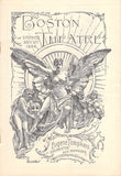 Opera Performances - Met Opera in Boston Program 1899