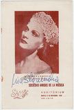 Slavenska, Mia - Istomina, Anna - Double Signed Program Havana 1950