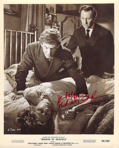 Gough, Michael - Signed Photo in "Horror of Dracula"