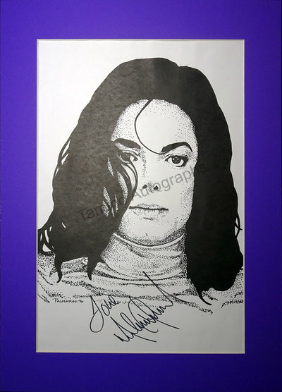Jackson, Michael - Signed Print