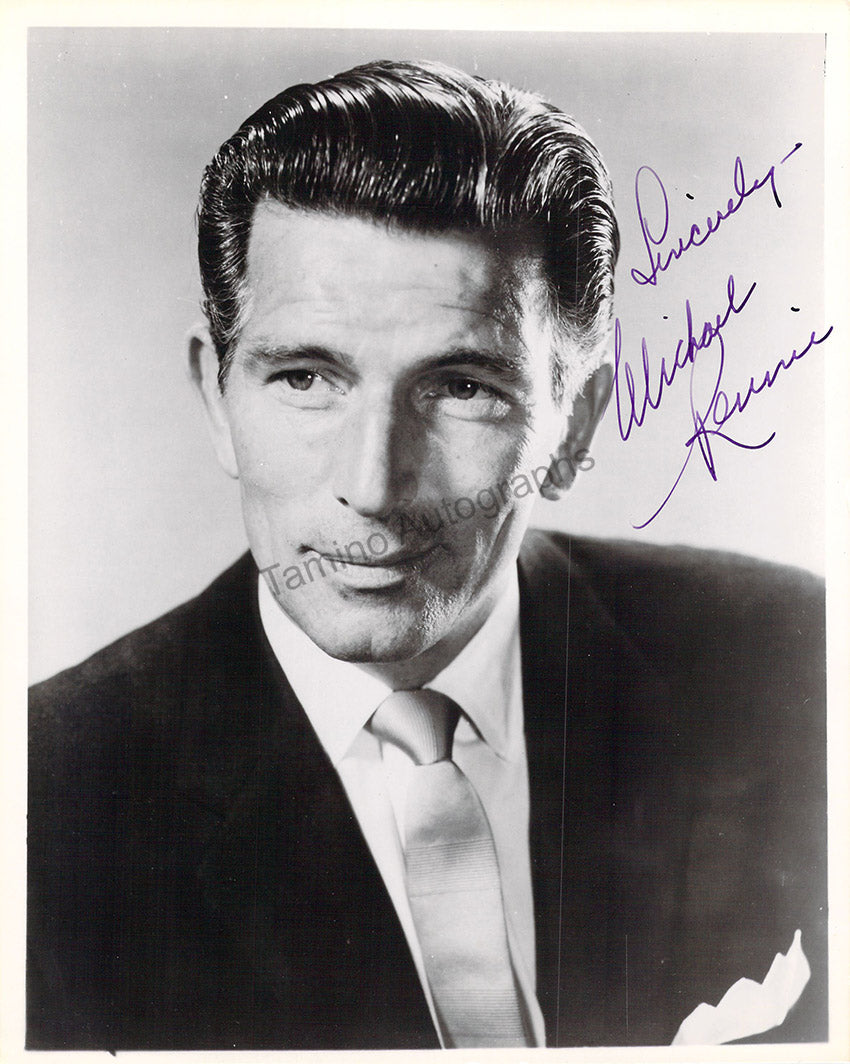 Michael Rennie Autograph Signed Photograph – Tamino