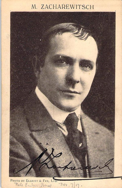 Zacharewitsch, Michael - Signed Photo Postcard