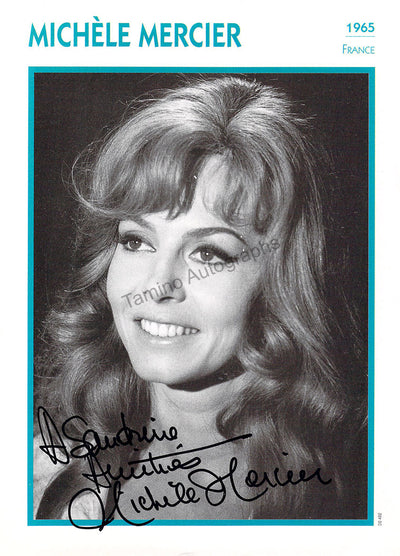 Mercier, Michele - Signed Photograph