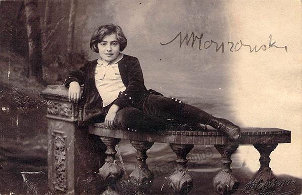 Horszowski, Mieczysław - Signed Photo Young - Tamino