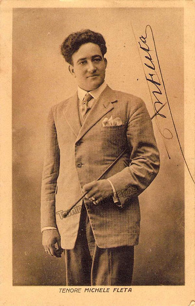 Fleta, Miguel - Signed Photo