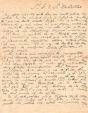 De Unamuno, Miguel - Autograph Letter Signed 1900