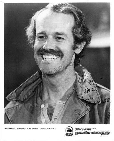 Farrell, Mike - Signed Photograph