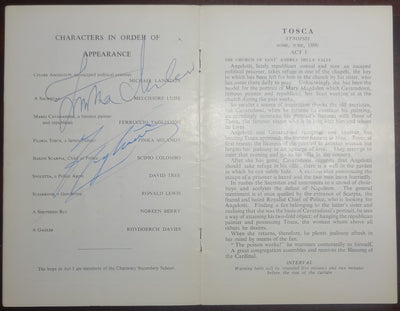 Milanov, Zinka - Tagliavini, Ferruccio (Tosca 1956)