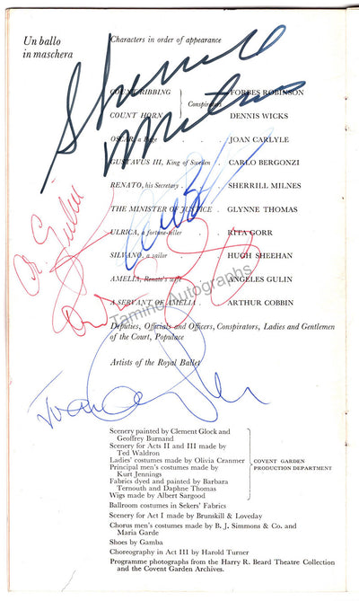 Milnes, Sherrill - Bergonzi, Carlo & Others (Un Ballo in Maschera 1971)