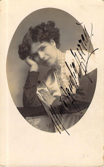Aguglia-Ferrau, Mimi - Signed Photograph