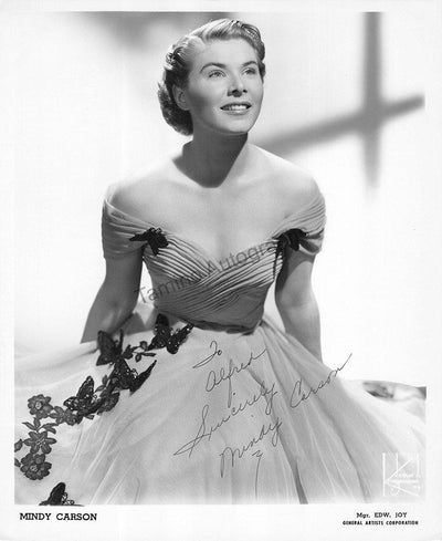Carson, Mindy - Signed Photograph