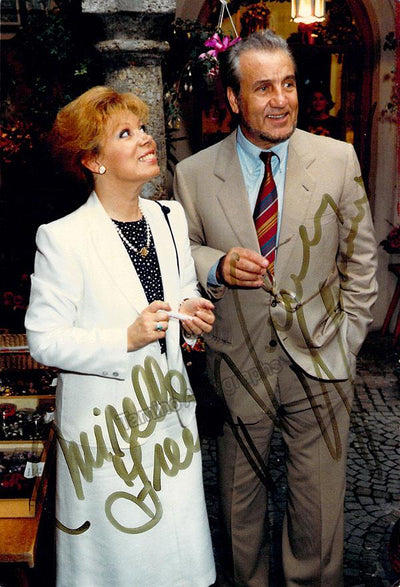 Freni, Mirella - Ghiaurov, Nicolai - Double Signed Photograph