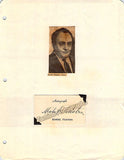 Kurtz, Edmund - Berkley, Harold - Piastro, Mishel - McBride, Robert - Signed Cards
