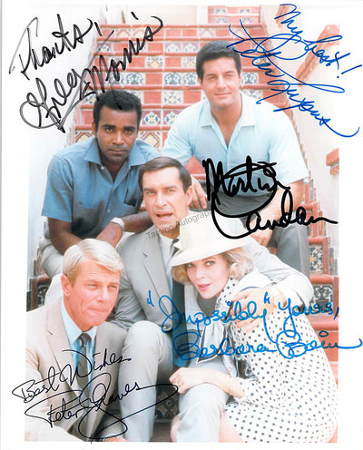 Mission Impossible - Photograph Signed by 5 Cast Members