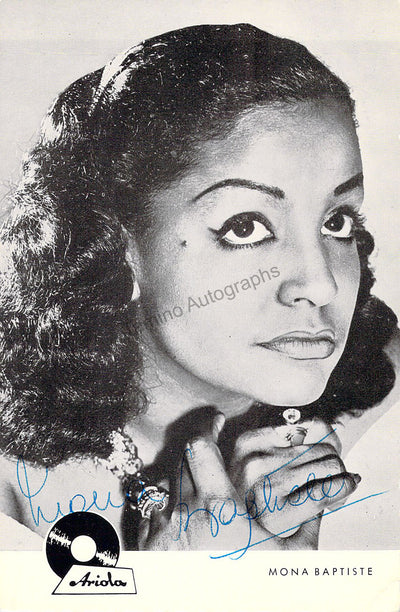 Baptiste, Mona - Signed Photograph