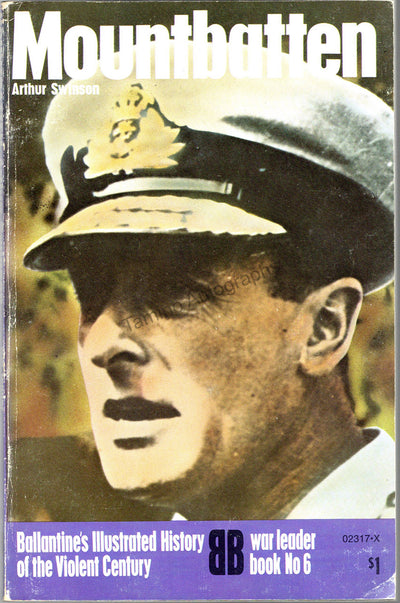 Mountbatten of Burma - Signed Book "Mountbatten"