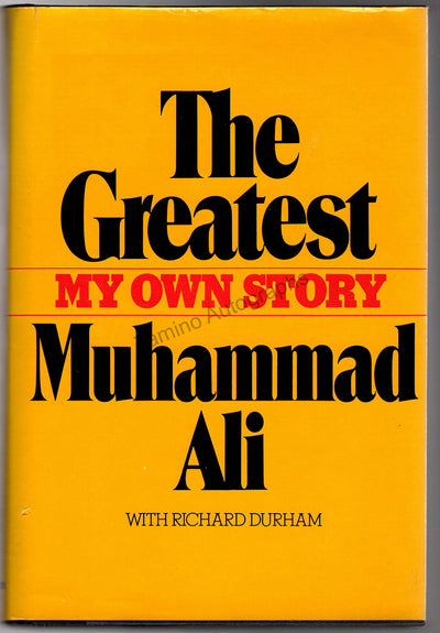 Ali, Muhammad - Signed Book "The Greatest: My Own Story"