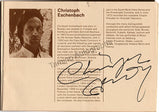 Eschenbach, Christoph - Muti, Riccardo - Double Signed Program London 1976