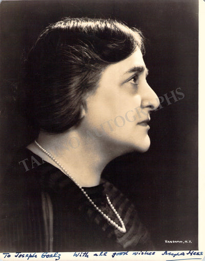 Hess, Myra - Signed Photograph