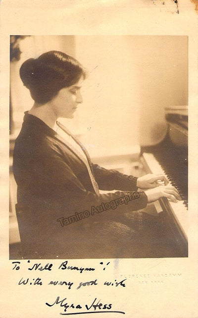 Hess, Myra - Signed Photo