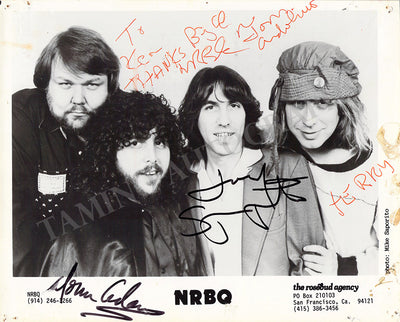 NRBQ - Photograph Signed by All Four Members