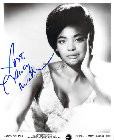 Wilson, Nancy - Signed Photograph