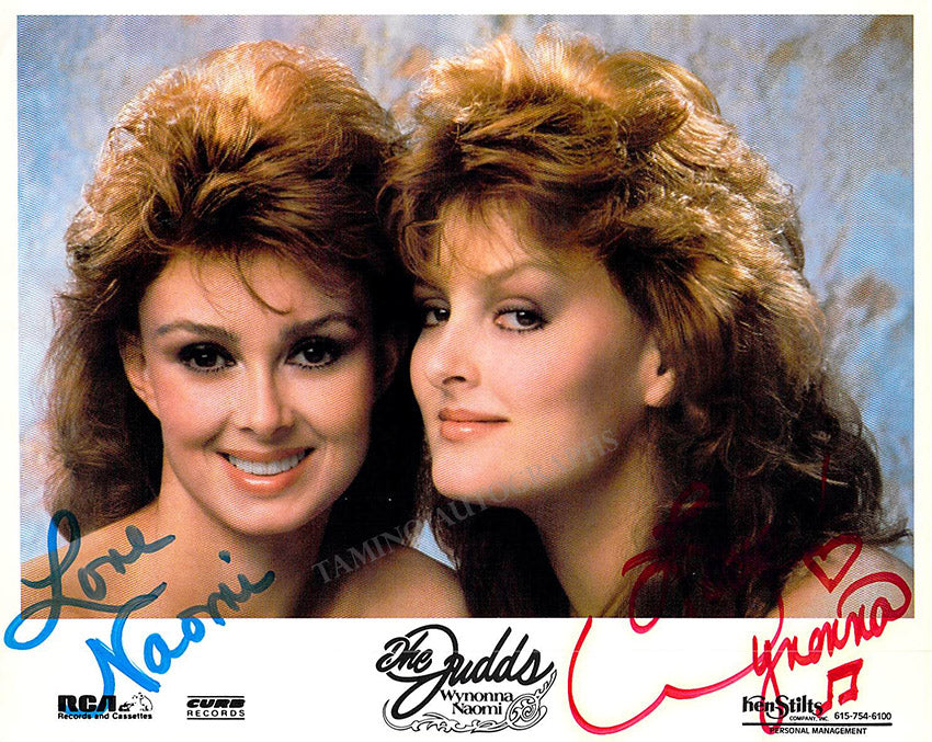 The Judds - Signed Photograph by Both Singers