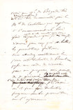 Napoleon III - Autograph Letter Signed 1854