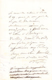 Napoleon III - Autograph Letter Signed 1854